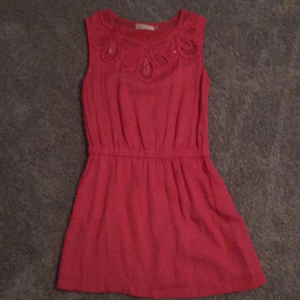 Pink summer dress